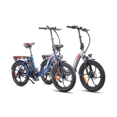 FAFREES F20 Pro električni bicikl 20" 250W, sivo-zeleni